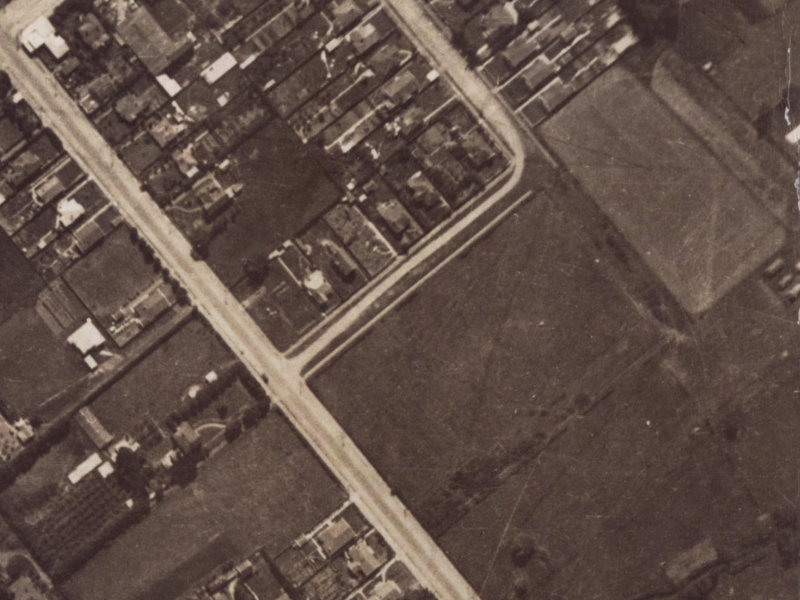 12A Moana Street from the air, 1925-1929