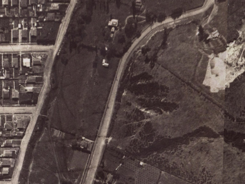 128 Centaurus Road from the air, 1925-1929