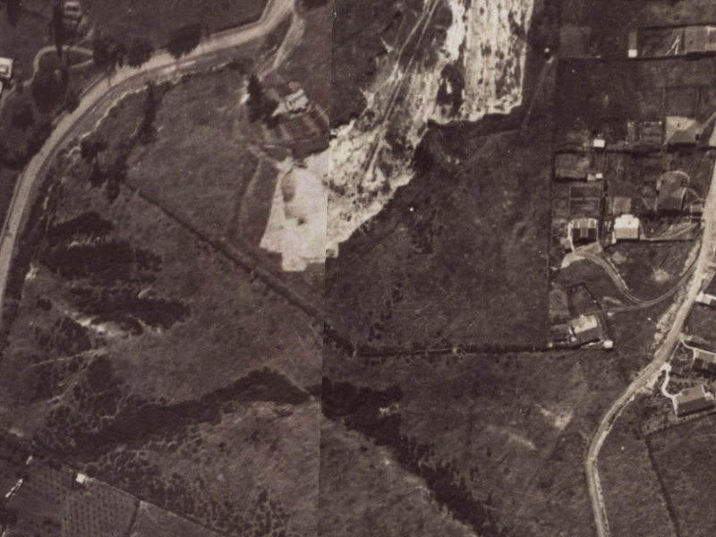 Conifer Place from the air, 1925-1929