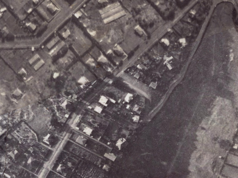 11 Cave Terrace from the air, 1925-1929