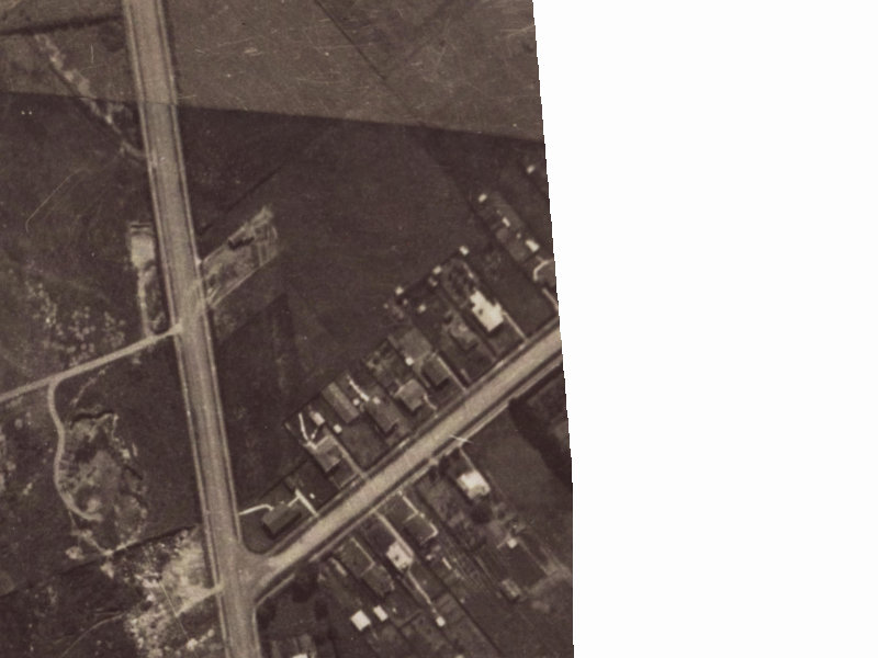 21 Conway Street from the air, 1925-1929