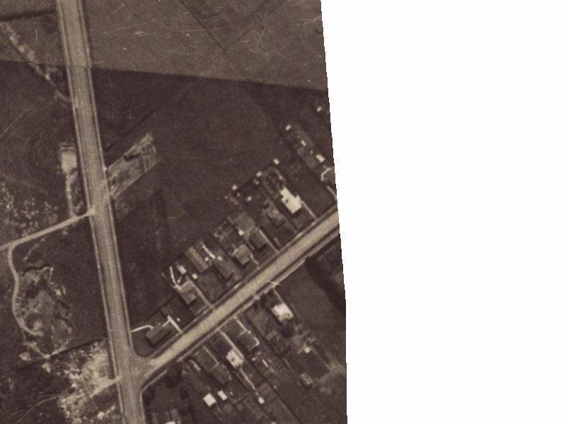 23 Conway Street from the air, 1925-1929