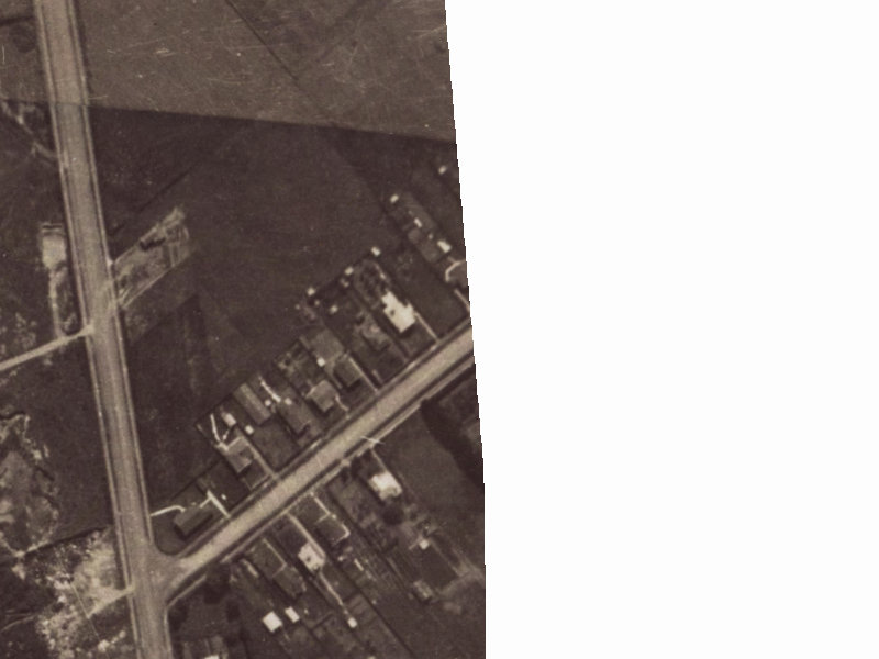 25 Conway Street from the air, 1925-1929