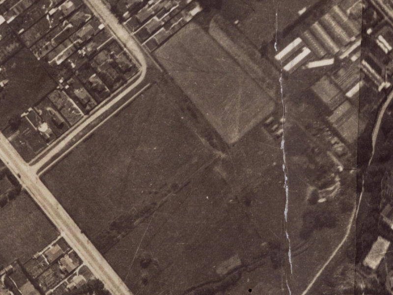 19 Darley Street from the air, 1925-1929