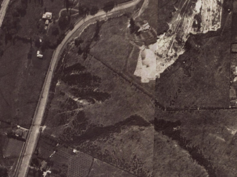 45 Parklands Drive from the air, 1925-1929