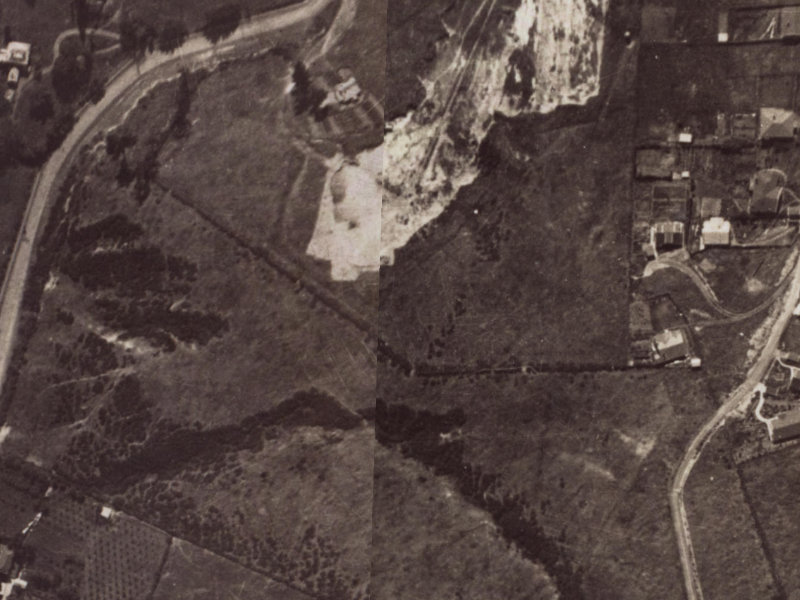 9 Conifer Place from the air, 1925-1929