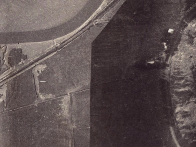 96–124 Ferrymead Park Drive from the air, 1925-1929