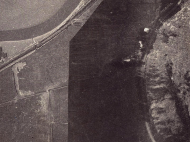 126 Ferrymead Park Drive from the air, 1925-1929