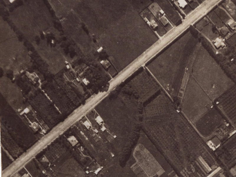 154 Rose Street from the air, 1925-1929
