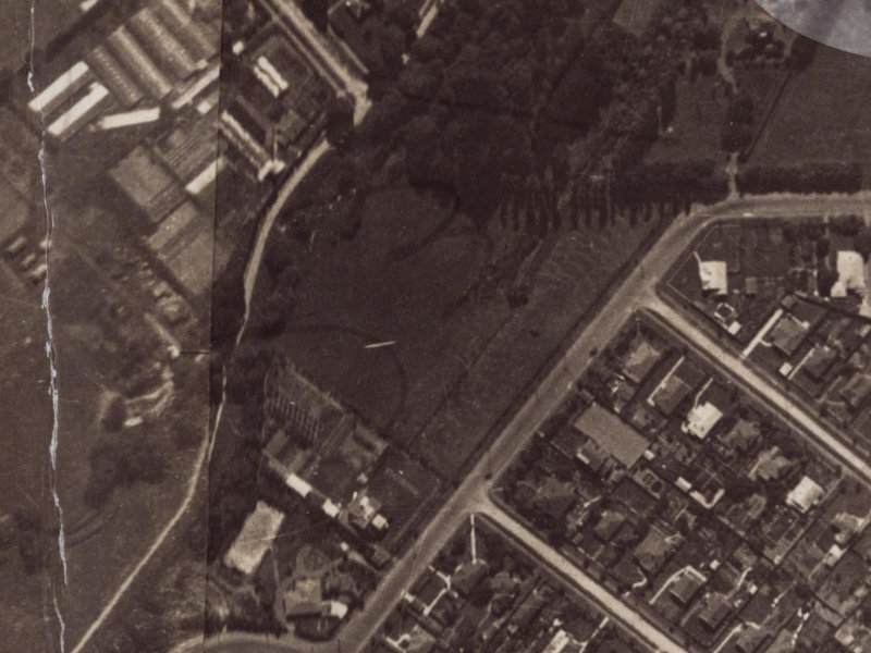 32 Thorrington Road from the air, 1925-1929
