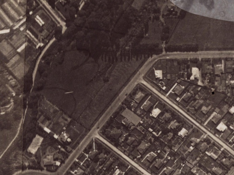 28 Thorrington Road from the air, 1925-1929