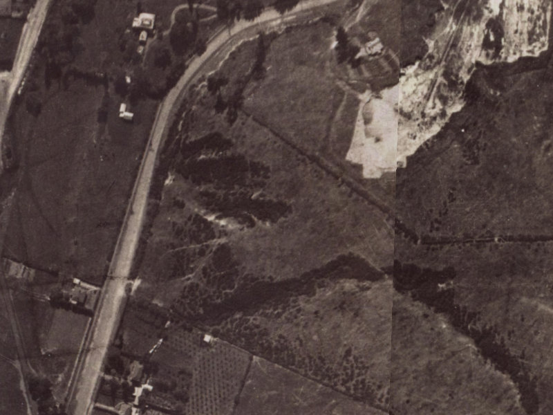 42 Parklands Drive from the air, 1925-1929