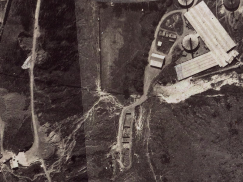 36 Alderson Avenue from the air, 1925-1929