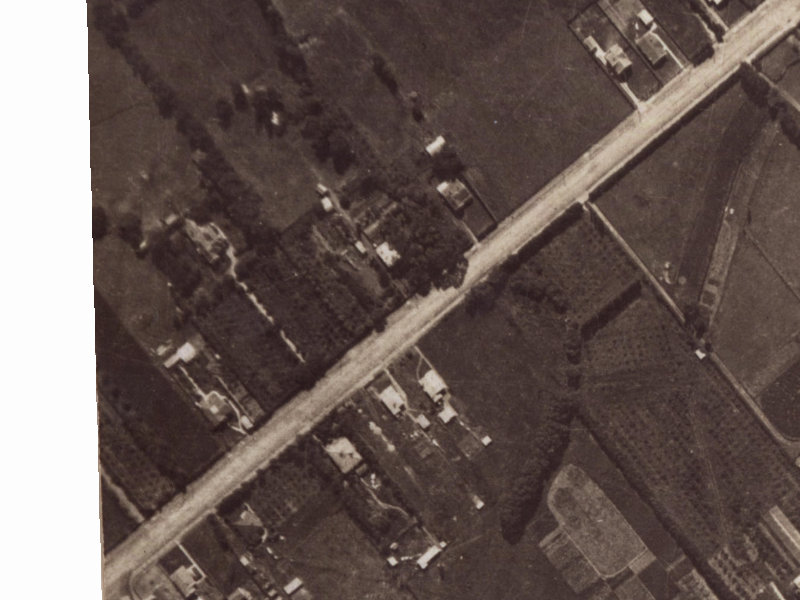 111 Rose Street from the air, 1925-1929