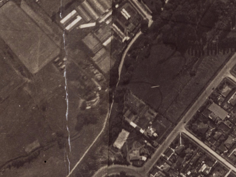 261 Ashgrove Terrace from the air, 1925-1929