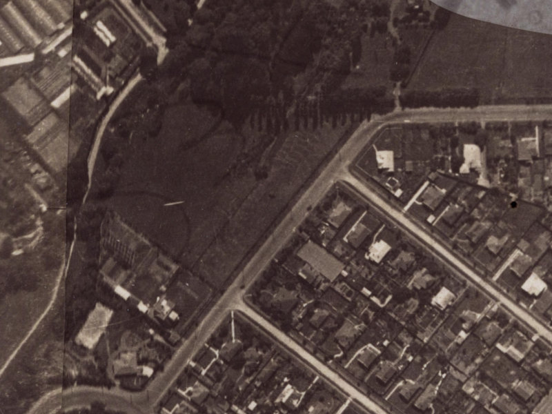 30 Thorrington Road from the air, 1925-1929