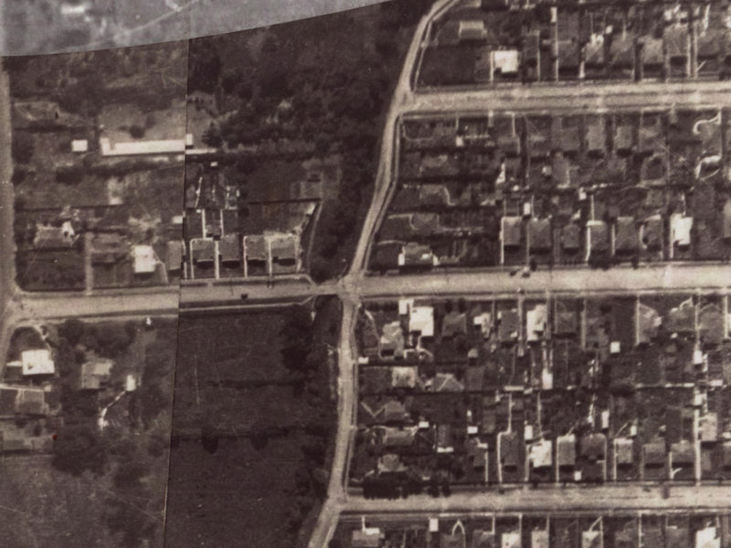 129 Waimea Terrace from the air, 1925-1929