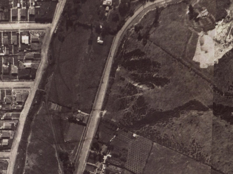 126 Centaurus Road from the air, 1925-1929