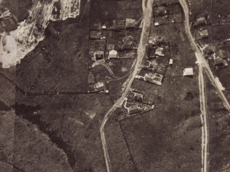 70 Parklands Drive from the air, 1925-1929