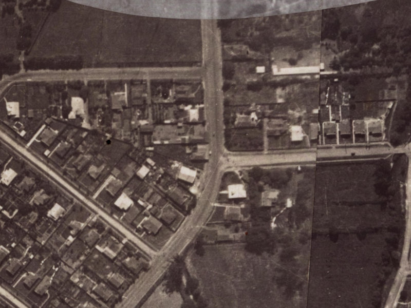 29 Colombo Street from the air, 1925-1929