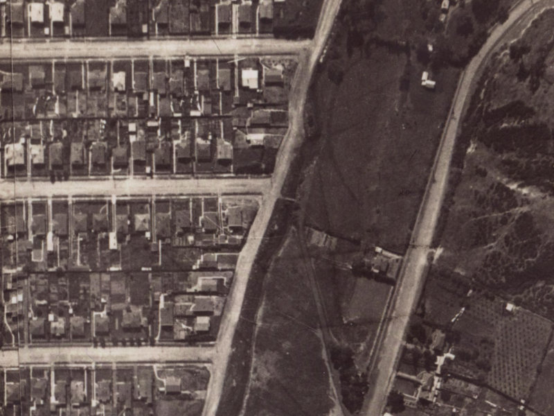 133 Eastern Terrace from the air, 1925-1929