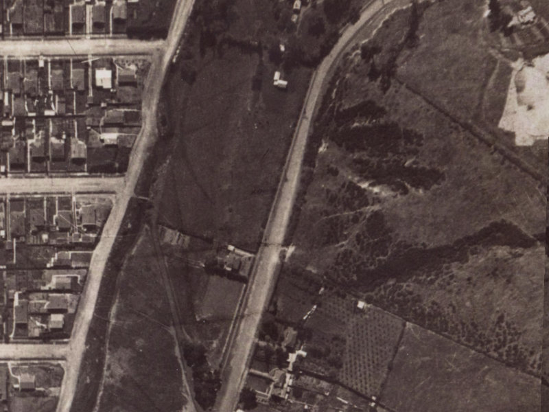 117 Centaurus Road from the air, 1925-1929