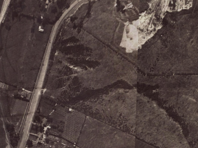 46 Parklands Drive from the air, 1925-1929