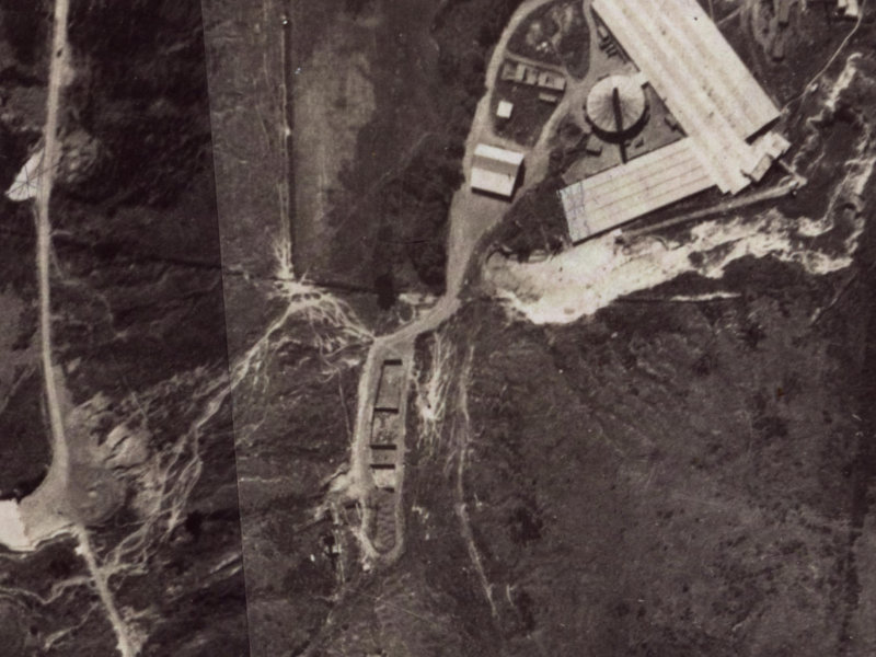 21 Alderson Avenue from the air, 1925-1929