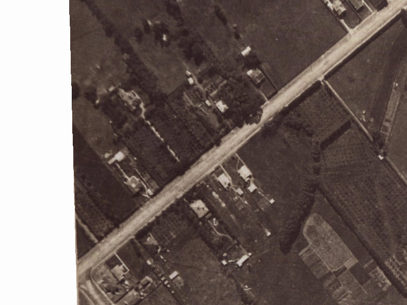 107 Rose Street from the air, 1925-1929