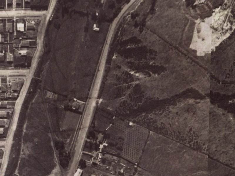 124 Centaurus Road from the air, 1925-1929