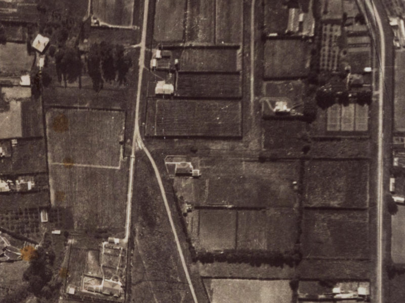 1-7 Roscoe Street from the air, 1925-1929
