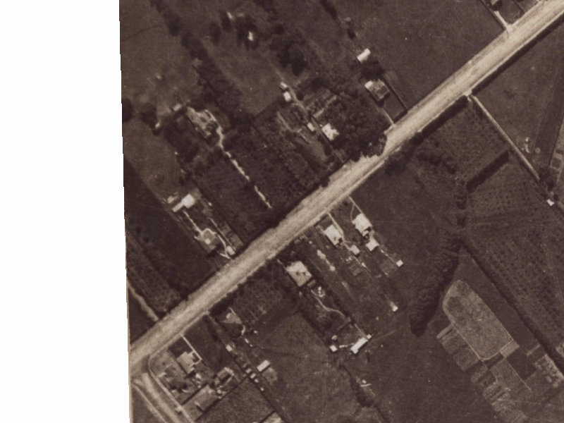 105 Rose Street from the air, 1925-1929
