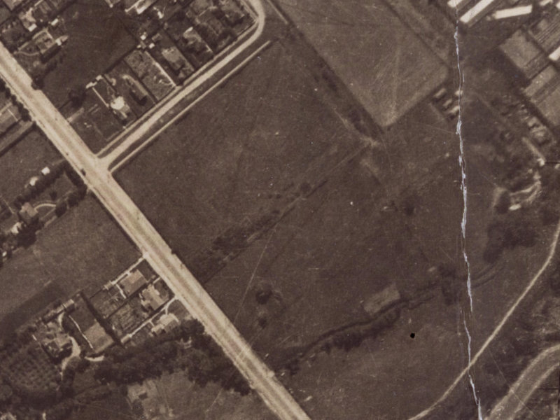 Darley Street from the air, 1925-1929