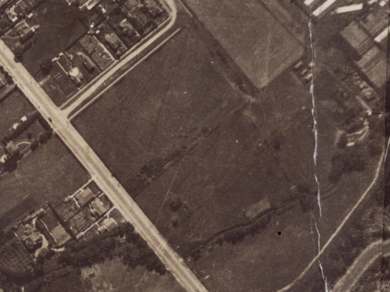 10 Darley Street from the air, 1925-1929