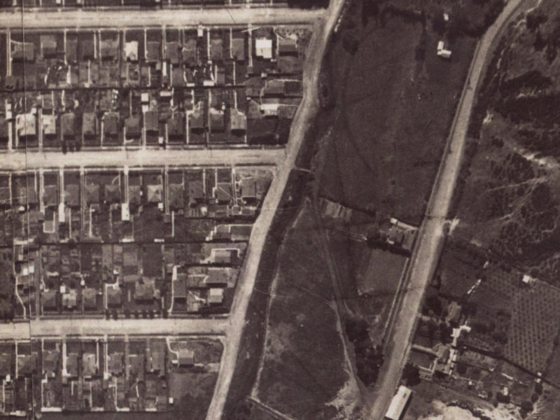 18 Palatine Terrace from the air, 1925-1929