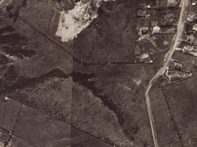 62 Parklands Drive from the air, 1925-1929