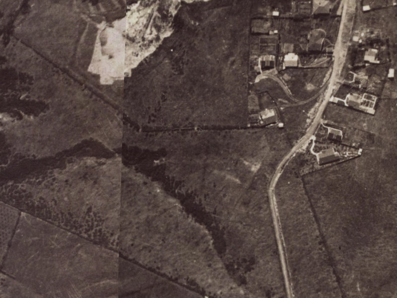 66 Parklands Drive from the air, 1925-1929
