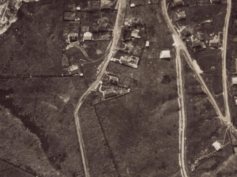27 Huntsbury Avenue from the air, 1925-1929