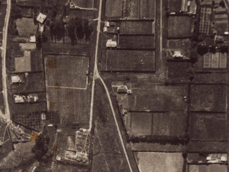 23 Albert Terrace from the air, 1925-1929