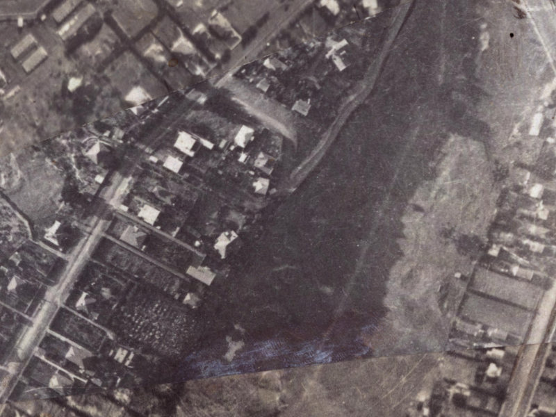 20 Cave Terrace from the air, 1925-1929