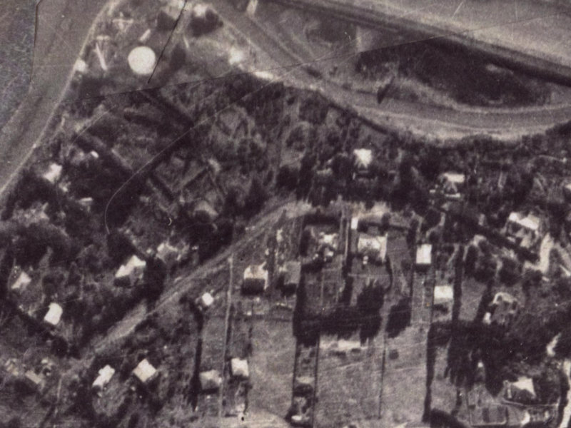 22 Kinsey Terrace from the air, 1925-1929