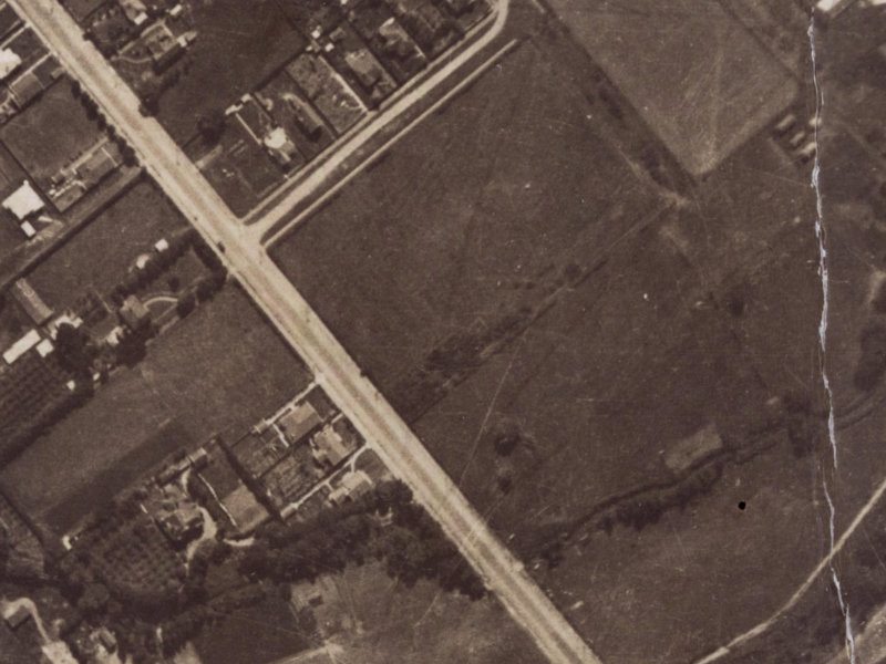 7 Darley Street from the air, 1925-1929