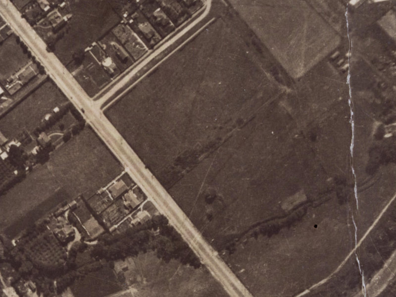 8 Darley Street from the air, 1925-1929
