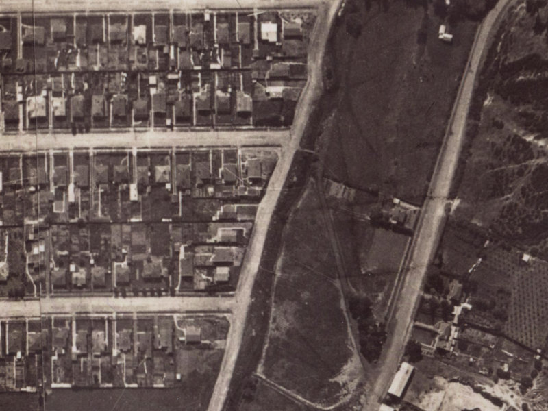 119 Eastern Terrace from the air, 1925-1929