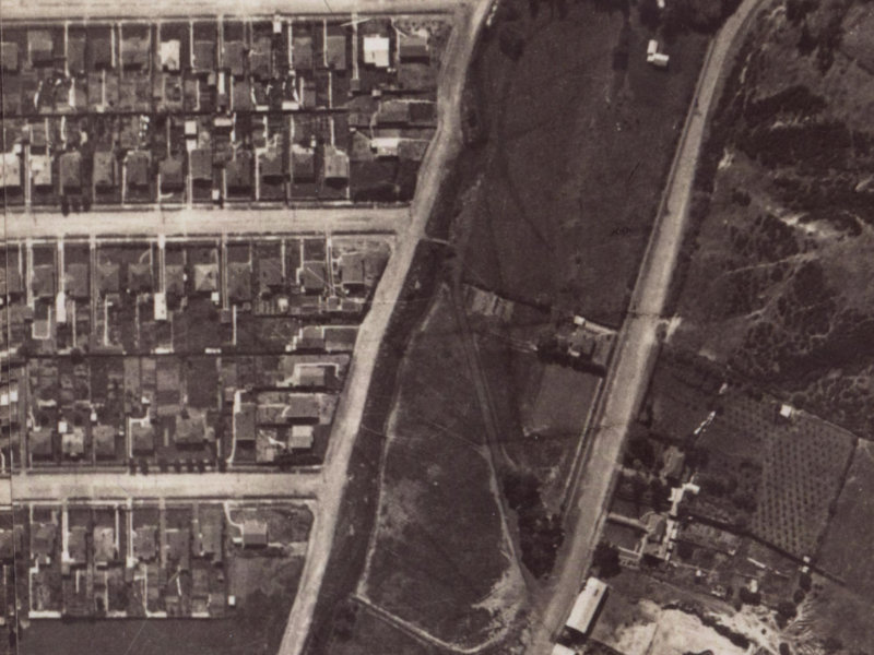 16 Palatine Terrace from the air, 1925-1929
