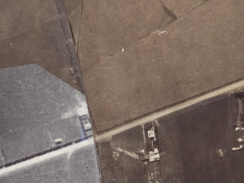 58 Maryhill Avenue from the air, 1925-1929
