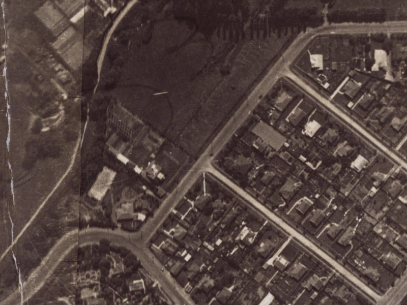34 Thorrington Road from the air, 1925-1929