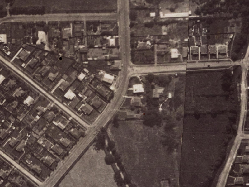 26 Colombo Street from the air, 1925-1929