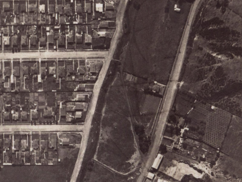 Palatine Terrace from the air, 1925-1929