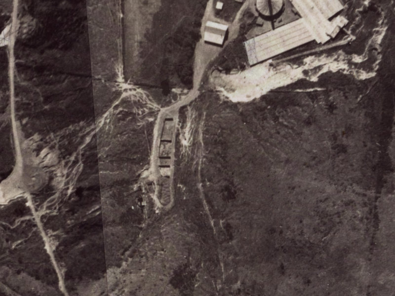 25 Alderson Avenue from the air, 1925-1929